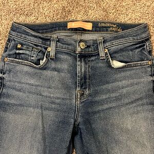 7 For All Mankind Luxe Vintage Roxanne ankle size 27